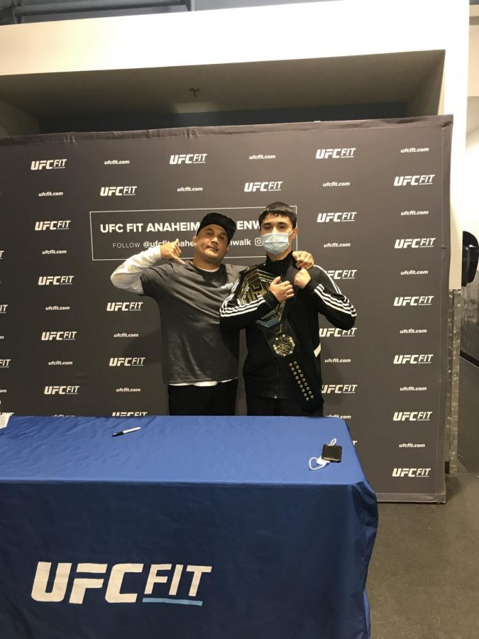 BJ Penn and Hugo at UFC Fit