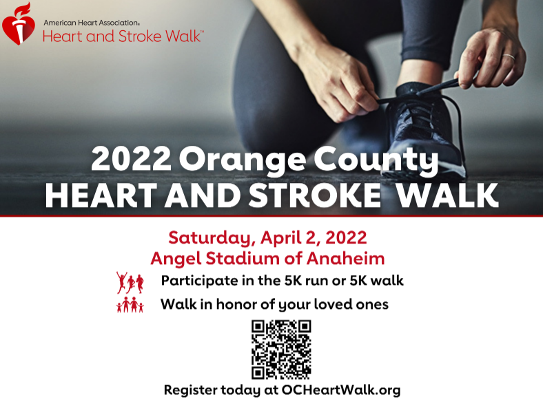 2022+Orange+County+Heart+And+Stroke+Walk