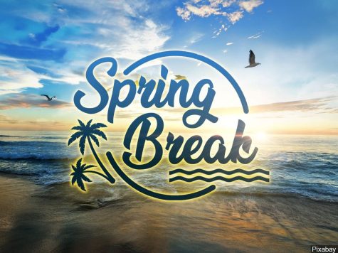 Spring Break is March 21 - 25