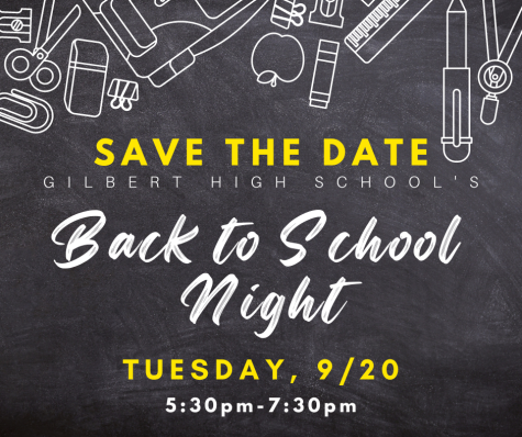 Back To School Night! September 20, 2022