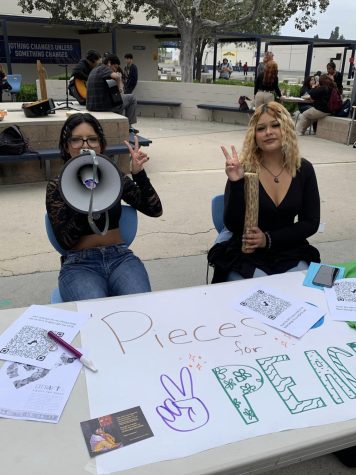 Students from SoJA lead the Pieces for Peace event