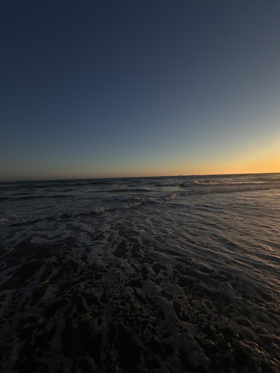 Life is getting better...sunset at Huntington Beach, August 2024