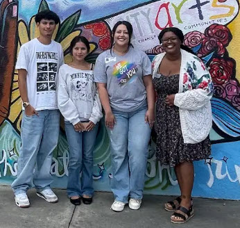 Jaiden Salazar and Angel Suarez meet the Monday Group Advisors, Jordan and Brittany. 