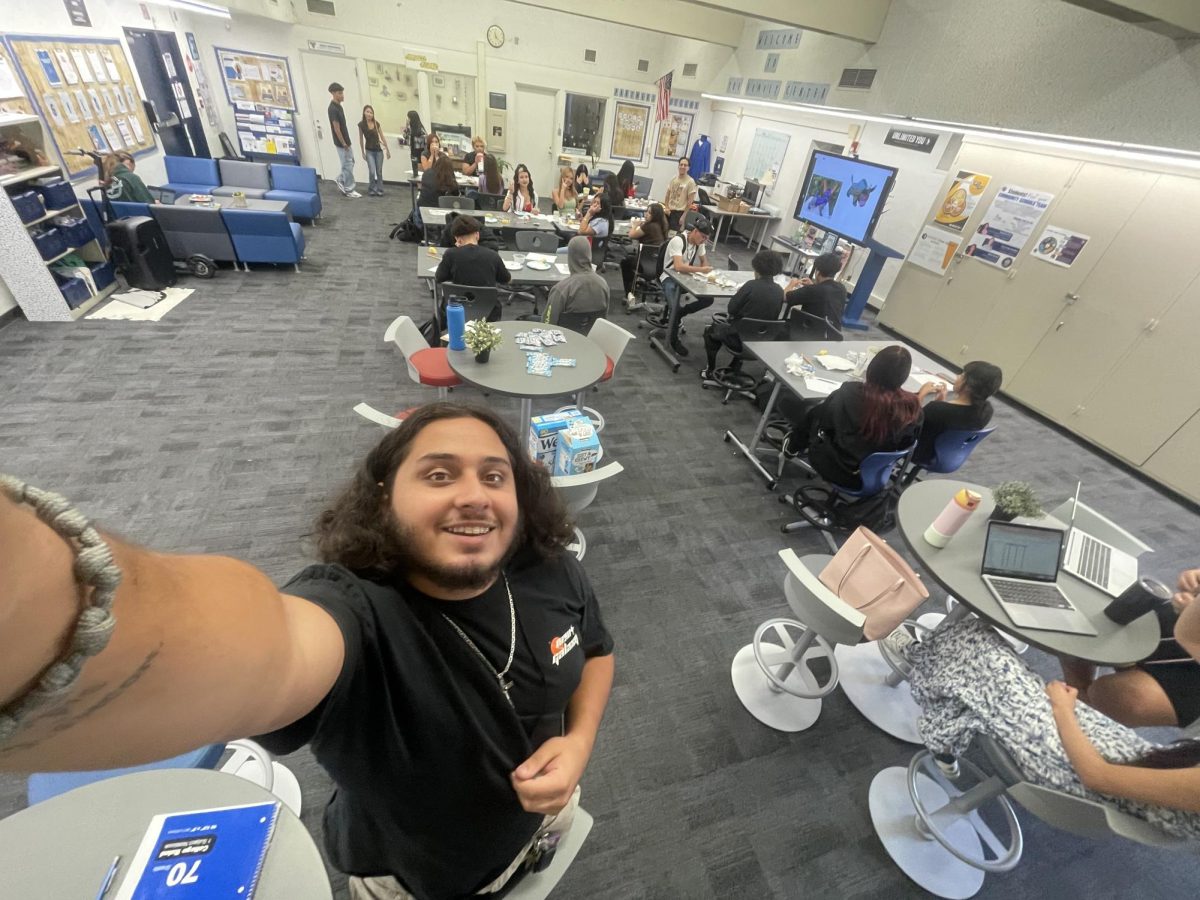 Group Selfie with everyone participating. 