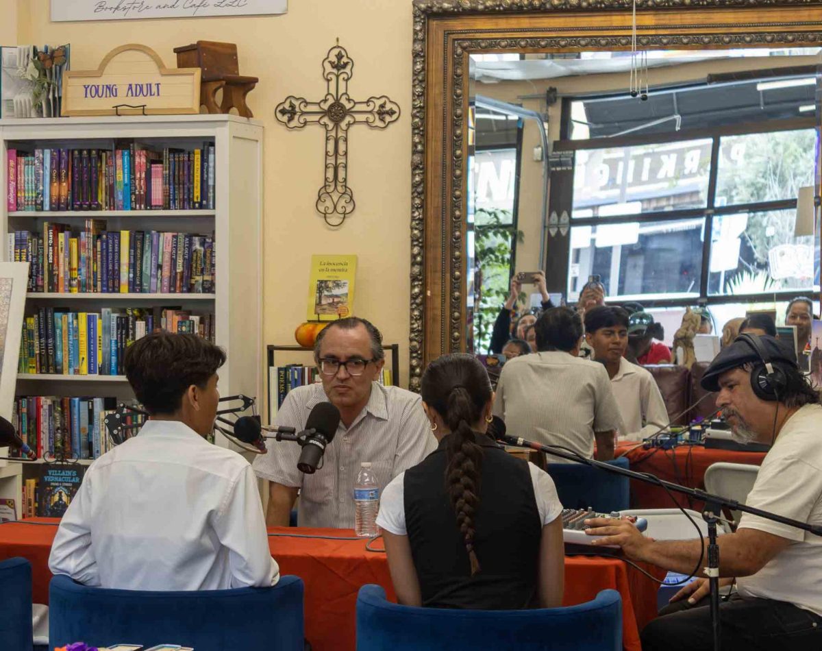 Students, NPR, Gustavo Arellano of the L.A. Times discuss Mexican heritage.