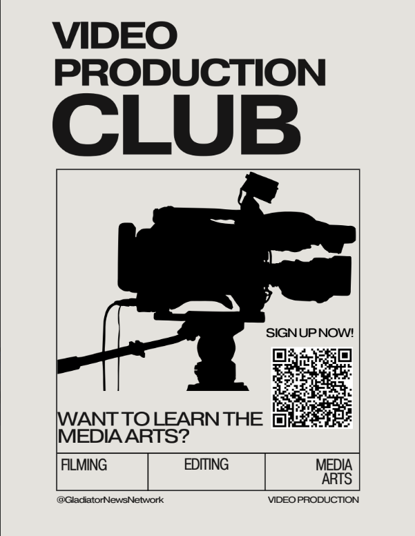 Video Production Club is Open!